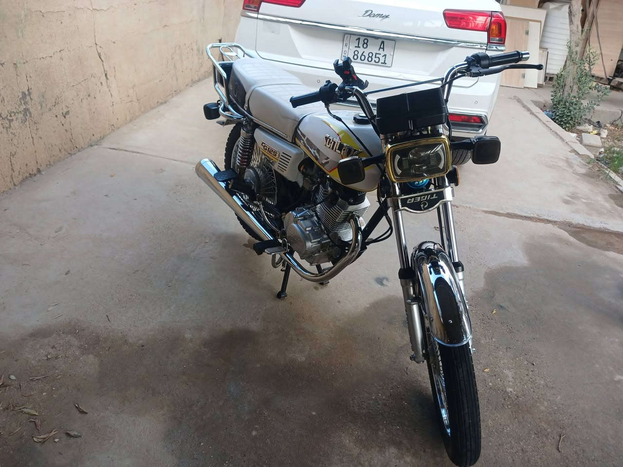 سلام عليكم اربعه كير ٢٠٢٣ تايكر محرك ما مفتوح جديده مكاني كربلاء رقم *********** سعر ٥٥٠ وبيها مجال
