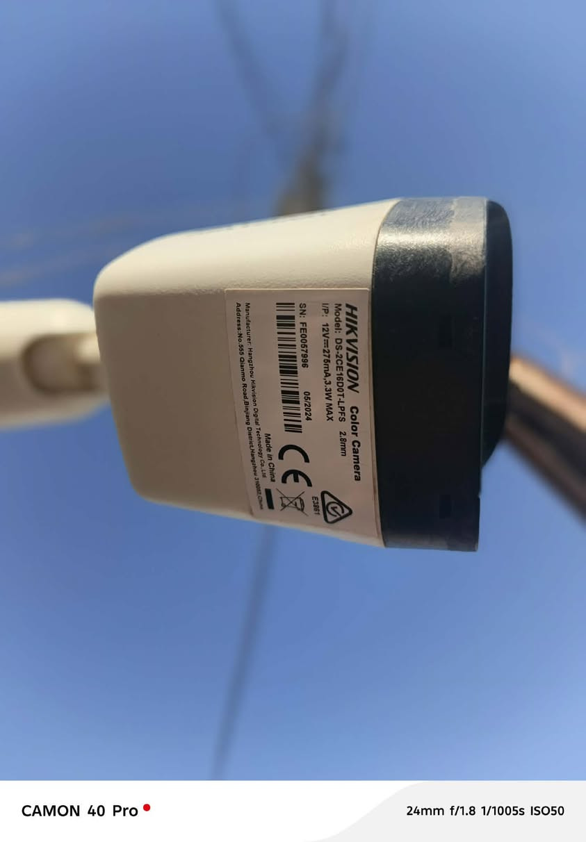 سستم كامرات هيك فجن اصليات 2 ميكا 4 كامرات تصوير ليلي نهاري اي خلل مابيهن وغراضهن كامله حته كارتون موجود + وايرات 
سعر 80 الف وبيهن مجال للشراي


**إذا كنت صاحب هذا الإعلان وتريد حذفه لأي سبب، رجاءا أرسل رسالة إلى الدعم الفني**