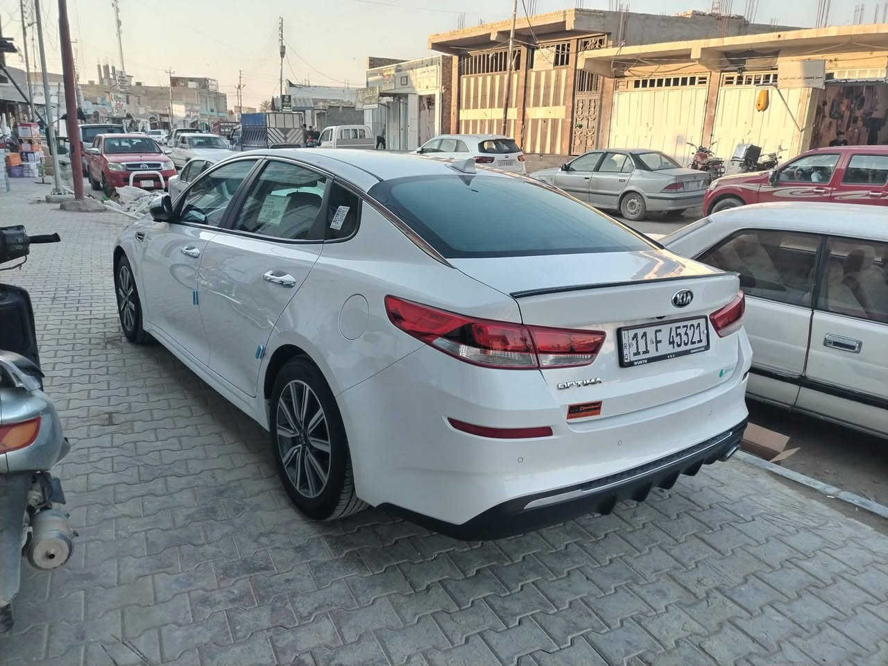 السلام عليكم
للبيع كيا اوبتيما موديل 2019 أمريكي تبديل جاملغ وبنيد اصليات صور الحادث مرفقه بالمنشور بغداد دولي بسمي السنوية ل 2031 ماشية 117  جاهزة للاخير محرك 2400 ما مفتوح شرط شركة تبريد تدفئه تخم تاير حداديه خير من الله رادار اربع جهات مانع انزلاق قيادة ذاتيه شاشه كبيره تحذير قيادة مثبت سرعة سعرها 138 مكاني الديوانية
***********

***********
