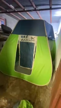 الخيمه الجبيره 100 الف الخيمه الصغيره ب75 الف المبرده 125 الف السرير ب...