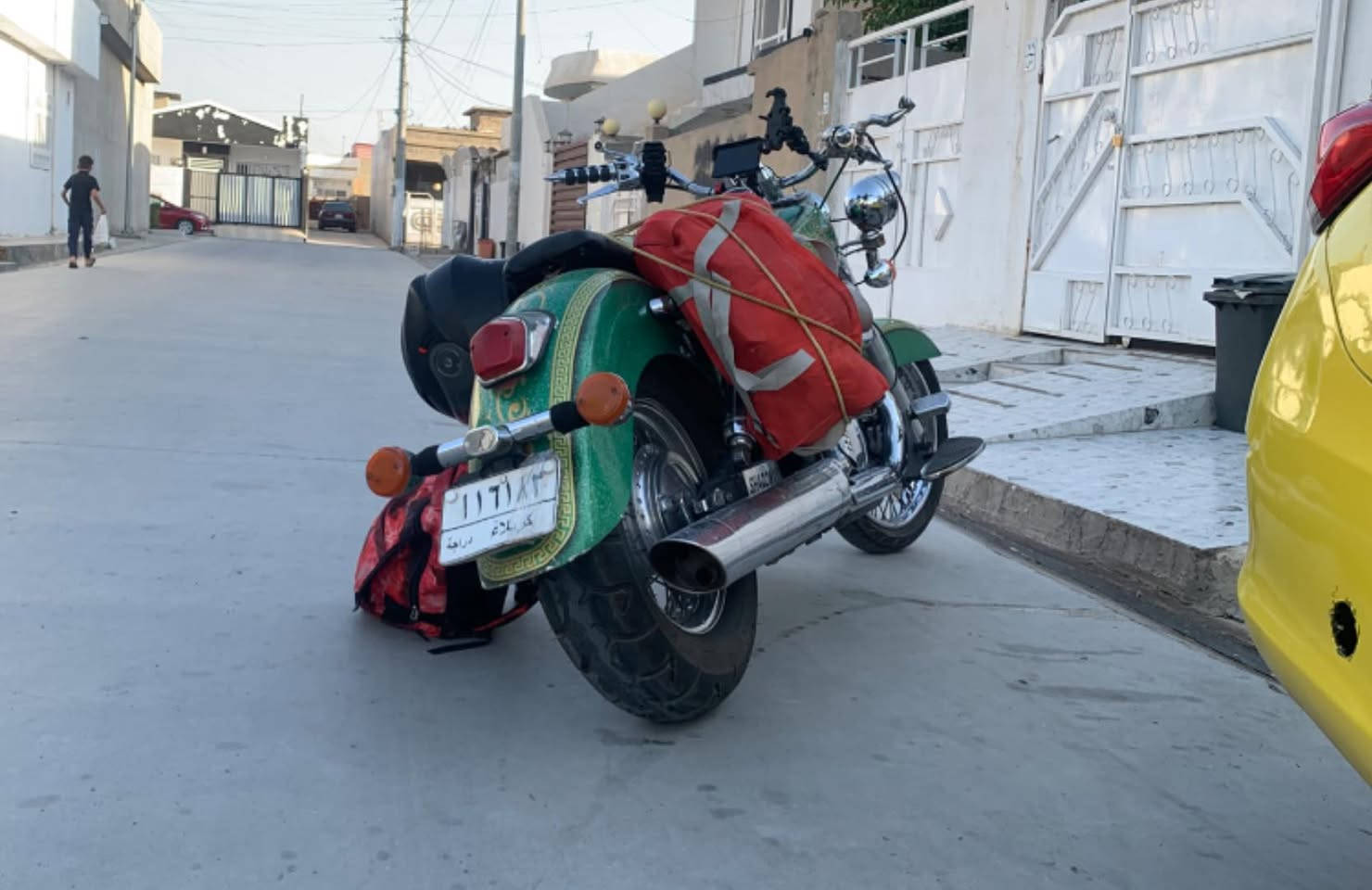 سلام عليكم هارلي لبيع 
شادو 400 رقم وسنويه مشروع وطني  
 رقمها كربلاء تحويل با ايي محافظه يعجبك الفيديوات تحجي بعد على نضافه وكلشي موضح بافيدوات صوتها حيل صافي  وناعم 
الدراجه حلوه وخير من الله نكره سلف باكل وكت تريد دهن جديد  وتايرات جدد لوك   وبيها جم تزويد  تانكي مالته مال بانزين لووك
وحتى غسل ماغاسها شراي راسلني واتساب او خابرني وتامر امر *********** مكاني كركوك  السعر المطلوب (23)بيها مجال لطيبين
