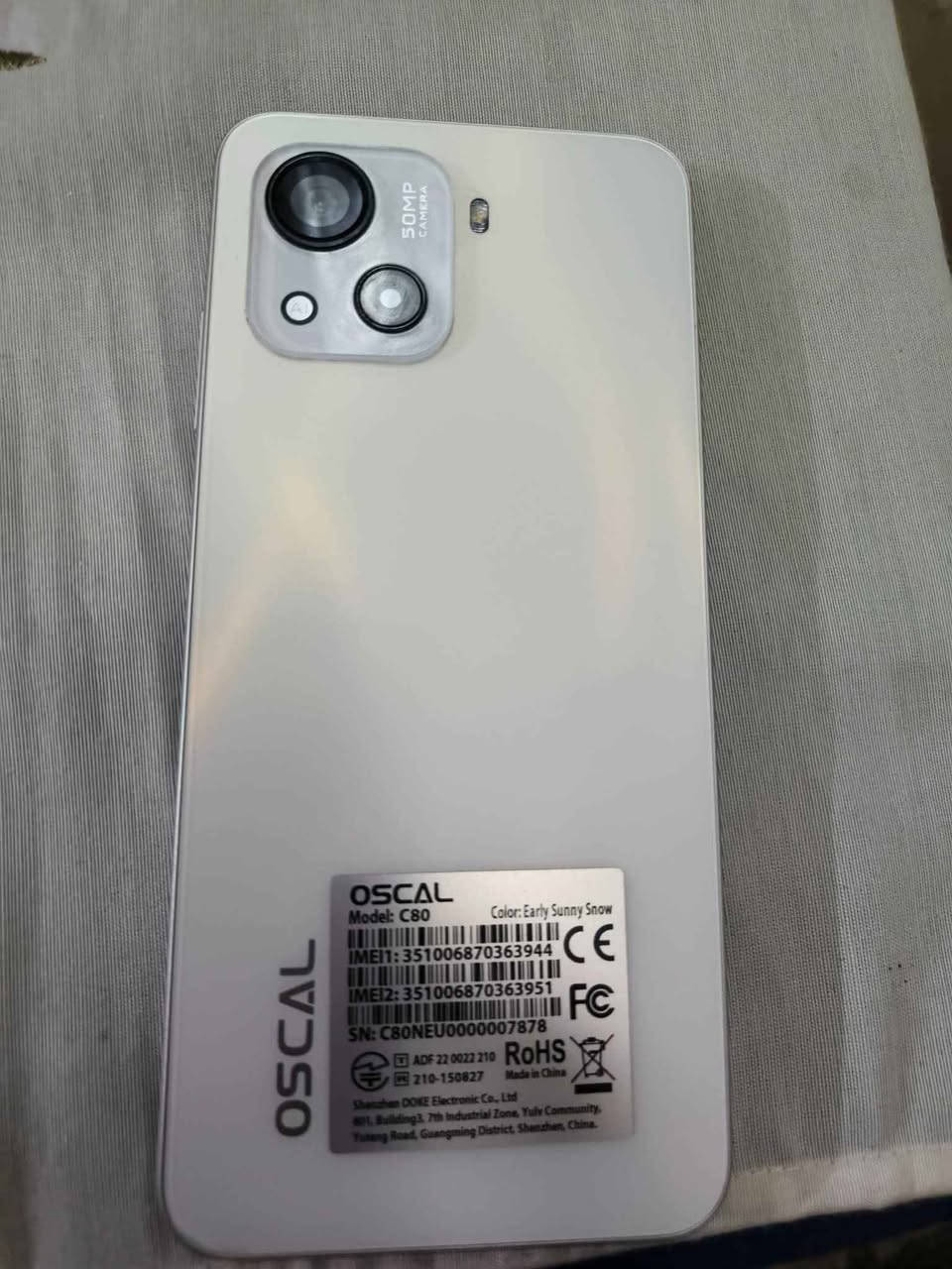 بو فؤوشتن موبايل 80C OSCAL رام 8 گیگا 128 لوك به كار نةهاتو تةنها ئةكتيف كراوه نرخي 190هةزار 200 دولاري پي دراوه گياندن هةيه السليمانية, العراق


**إذا كنت صاحب هذا الإعلان وتريد حذفه لأي سبب، رجاءا أرسل رسالة إلى الدعم الفني**