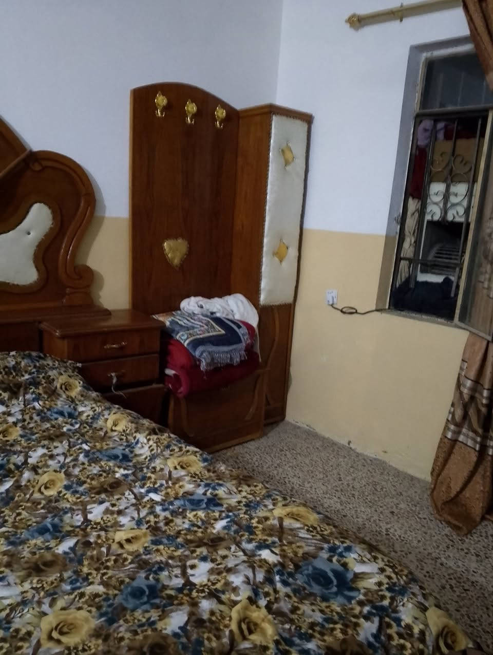 غرفت نوم للبيع جديد  مستعمله شهرين السعر 600وبيه مجال رقم النتصال ‏‪***********‬‏ و نعرض بغرفت تركي
