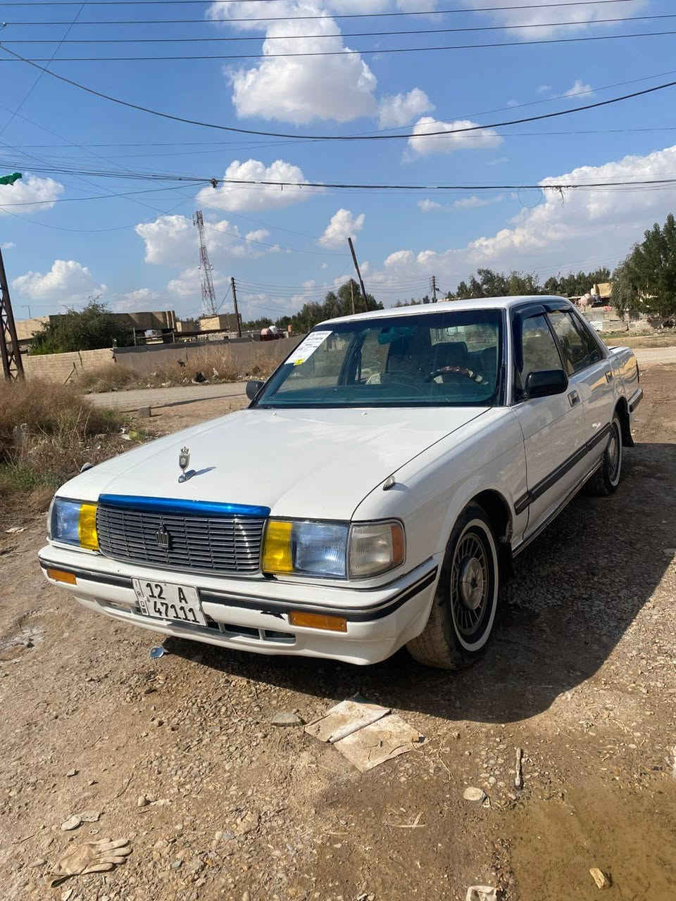 السلام عليكم ورحمه الله وبركاته...

سيارة سيدان موديل 89(للبيع) او (المراوس

يسرة ابلاد مكفولة من الضربة والكص والعيب الشرعي السيارة مصبوغة احزام للجمالية 

مكينة كير و اكسل مكفولات شرط الشغل 

السيارة تبريد ثلج🥶

شاشة اوكامرة 

كهربائيات بحالة جيدة 

غرفة دواخل ابطاين ابحالة جيدة نضيفات 
 
تخم تاير خط ابيض نص عمر 

للأستفسار***********📞

واتس
السعر 58 اوبيهة مجال مكاني بغداد المعامل
