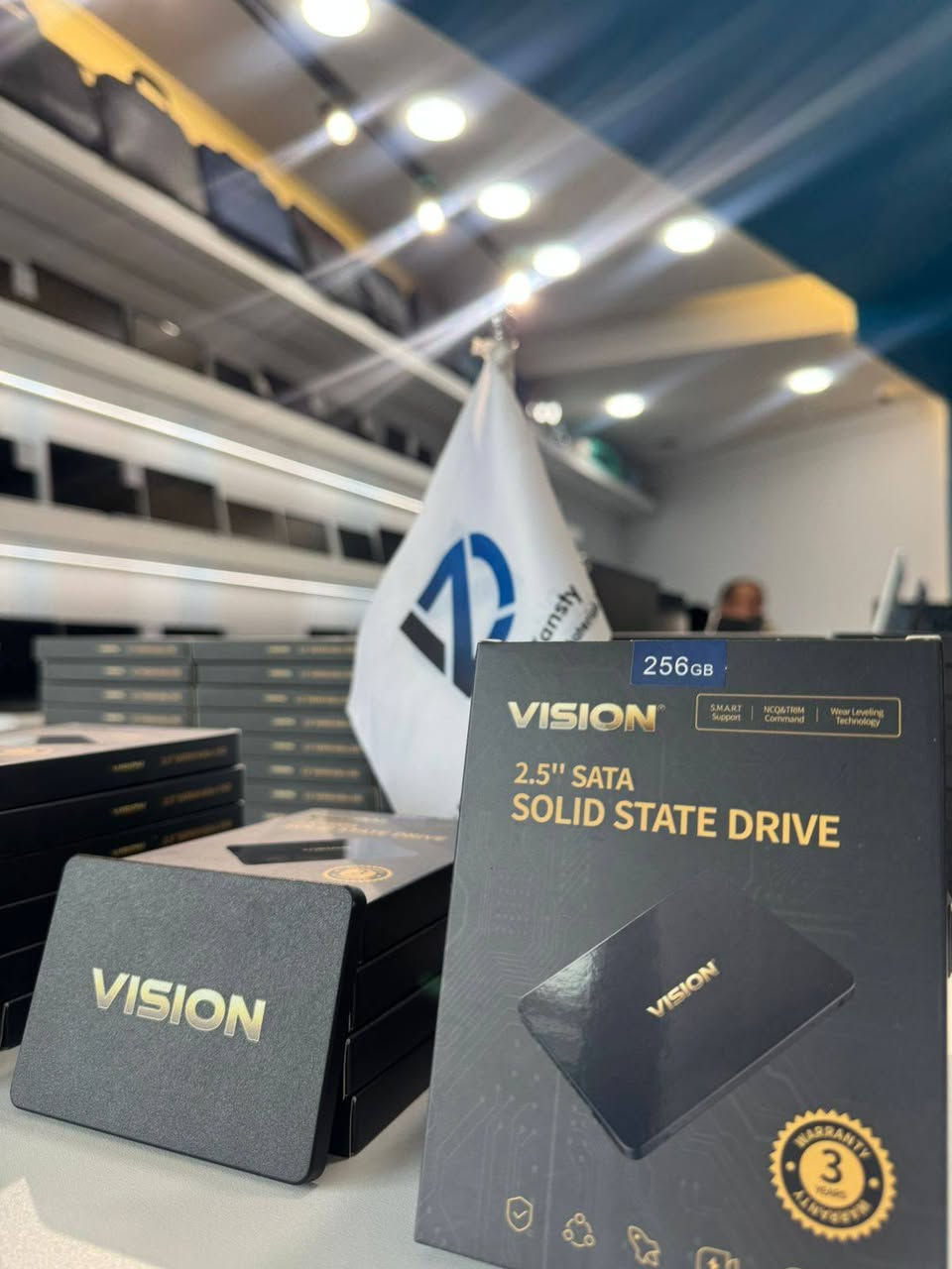 🔥 هاردی SSDی VISION – خێرایی + متمانە 🔥
ئەگەر دەتەوێت کۆمپیوتەرەکەت بگۆڕیت بۆ شتێکی خێراتر و بەهێزتر، VISION SSD باشترین هەڵبژاردەیە 👌
💡 بەرهەم هاتووە لە تایوان – کوالیتی بەرز و دڵنیا
⚡ خێرایی بەرز بۆ بووتکردن و خێرا کارکردنی بەرنامەکان
💾 گونجاو و گونجاوتر بۆ لەپتۆپ و کۆمپیوتەر (PC)
🔇 بێدەنگ و کەم گەرمبوون لە کاتی کارکردندا
🛡️ پاراستنی داتا و فایلەکانت بە شێوەیەکی باشتر
🟢 وەرێنتی 3 ساڵ – بە دڵنیاییەوە بەکاربهێنە!
🚀 کاتەکە هاتووە سیستەمەکەت بەرز بکەیتەوە و هێزێکی نوێ بە کۆمپیوتەرەکەت ببخشیت!
📦 ئێستا داواکاری بکە و خێرایی بەدەست بهێنە!
بە تاك و کۆ بەردەستە لەگەڵ بیرگەی جیاواز لە Team Vision ✅
🚚 گەیاندنمان هەیە بۆ سەرجەم ناوچەکانی عێراق و هەرێمی کوردستان ✅
📞 پەیوەندی: ***********
📍 ناونیشان: هەولێر - شەقامی سوڵتان موزەفەر - بینای ئایتی مۆڵ (IT Mall)

🔥 هارد SSD من VISION – سرعة + أمان 🔥
إذا كنت تريد تحويل حاسوبك إلى جهاز أسرع وأقوى، فإن VISION SSD هو الخيار الأمثل لك 👌
💡 صُنع في تايوان – جودة وكفاءة عالية.
⚡ سرعة فائقة في الإقلاع (Booting) وتشغيل البرامج والألعاب.
💾 متوافق تماماً مع اللابتوب وأجهزة الكمبيوتر المكتبية (PC).
🔇 هدوء تام واستهلاك أقل للطاقة مع حرارة منخفضة.
🛡️ حماية قصوى لبياناتك وملفاتك الثمينة.
🟢 ضمان لمدة 3 سنوات – استخدمه بكل ثقة وأمان!
🚀 حان الوقت لترقية نظامك ومنح حاسوبك طاقة جديدة!
📦 اطلبه الآن واختبر السرعة الحقيقية!
متوفر للبيع بالمفرد والجملة وبسعات تخزينية مختلفة من Team Vision ✅
🚚 خدمة التوصيل متوفرة لجميع مناطق العراق وإقليم كردستان ✅
📞 للتواصل والاستفسار: ***********
📍 العنوان: أربيل - شارع سلطان مظفر - بناية آيتي مول (IT Mall)

🔥 VISION SSD – Speed + Reliability 🔥
If you want to transform your computer into a faster and more powerful machine, the VISION SSD is your ultimate choice 👌
💡 Made in Taiwan – Premium build and high quality.
⚡ Ultra-fast speed for booting up and running demanding applications.
💾 Perfect fit for both laptops and desktop PCs.
🔇 Silent performance and low heat generation.
🛡️ Advanced data protection for your valuable files.
🟢 3-Year Warranty – Use it with total peace of mind!
🚀 It's time to upgrade your system and boost your productivity!
📦 Order now and experience true speed!
Available for retail and wholesale in various storage capacities from Team Vision ✅
🚚 Delivery is available to all regions of Iraq and the Kurdistan Region ✅
📞 Contact: ***********
📍 Address: Erbil - Sultan Muzaffar Street - IT Mall Building
