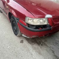 سمند.2012 رقم قادسيه  انكليزي  سياره كفاله وبيها هاي ضربه الي بلدعاميه...