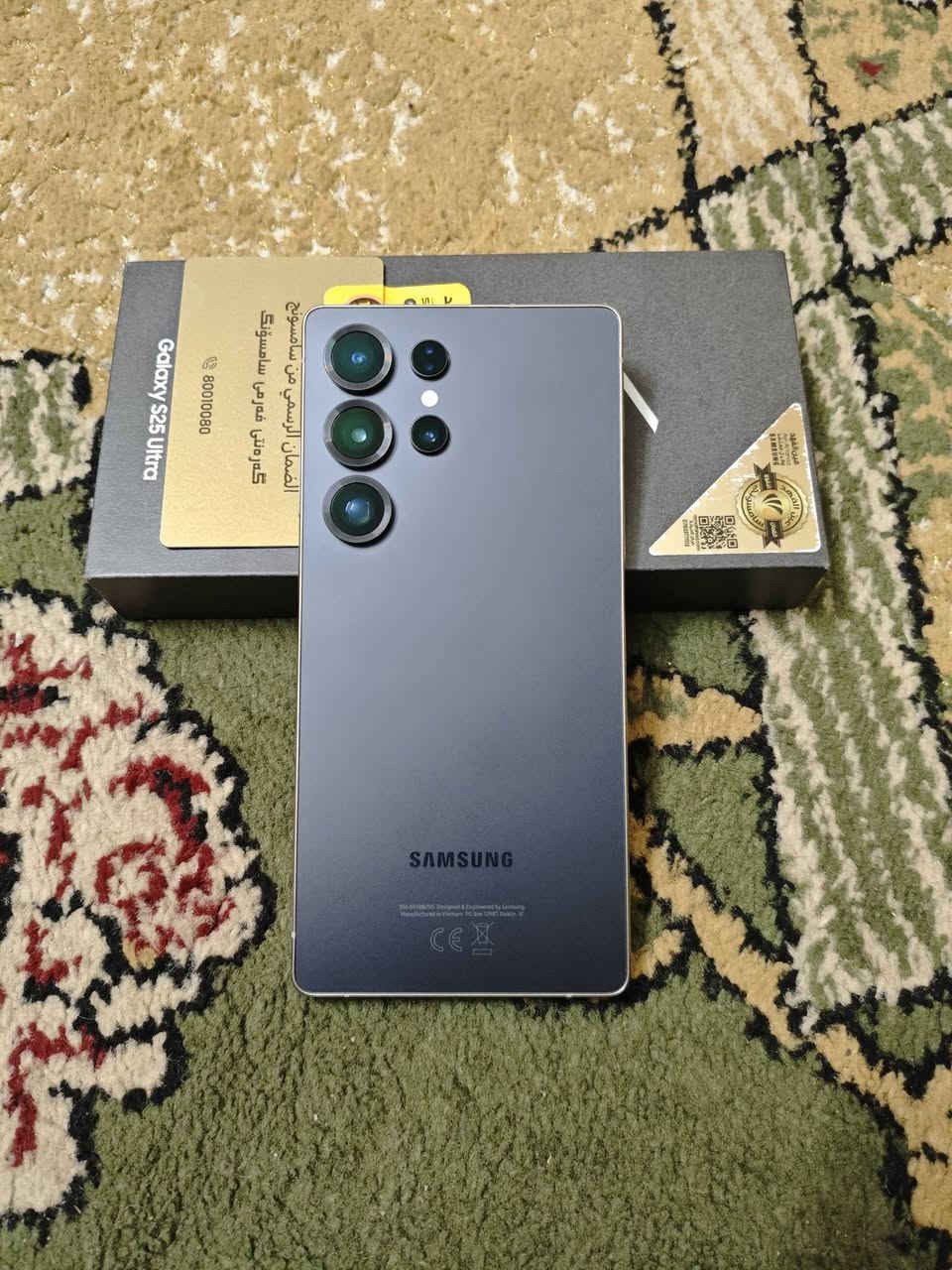 أس 25 ألترا أخو الجديد
ضمان عين الفهد
الذاكرة 1 تيرا
الرام 12
للبيع بـ مليون و 450
أو للمراوس
مكاني بغداد

رقم الهاتف 
***********
