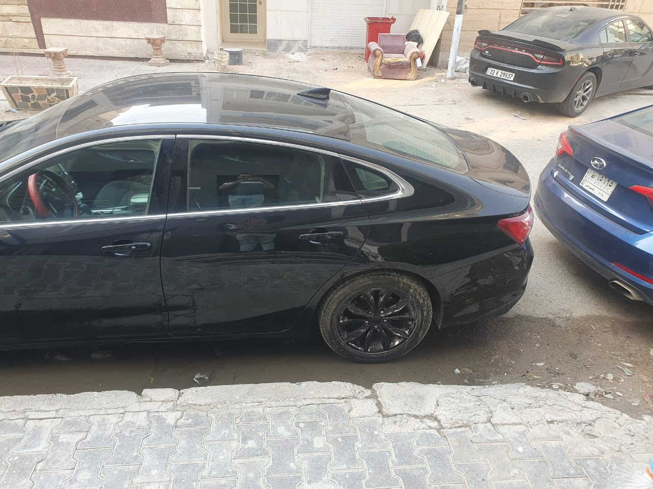 السلام عليكم ماليبو للبيع ( مستعجل )
موديل 20 
رقم بغداد معوقين ( الولد موجود ويسوي وكالة )
كير ومحرك مكفولات ومبدلهن ع ايدي 
وحدادية 80% نظيفة السيارة 
ماشية 117 كيلو 
وادامة كل شهرين وكاملة 
وحادثها مثل ماموضح بالصور 
مكانها بغداد
السعر 95  
للاستفسار :***********
