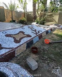 حسن لديكور07832360478 🍃مستـعدون🍂 ، لـترتيب🐦 الحدائق المنزلية 🏝️🏘️ وزرا...