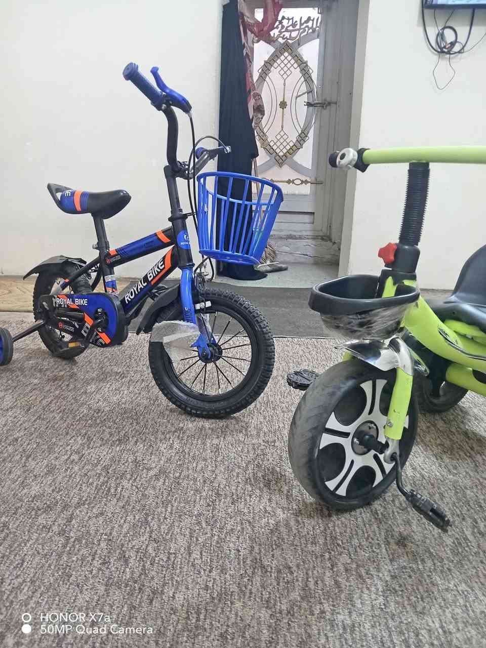 بايسكلات ثنين جدد واحد اخذناه ب45جديد نريد نبيعه 35نهاينه بالنايلون مستعمل كم يوم..والثاني الزغير 3عجلات اخذناه ب30نريده ب20ونينهمب55الف قفل..ناصريه شموخ..***********
