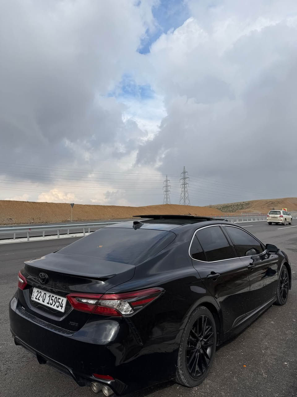 Camry 2023 xse  
0750 4324429
210 و مەجالەکی کەم 

(جلد ، بصمە ، شغال ، پانۆرامە ، کشن گەرم ،رادار ، خەتی جادە ،حساس ، شحن مۆبایل ،شاشە گەورە ، ABS , awd , ECO ,NORMAL,SPORT , AUTOHOLD ,برێک بەصمە ، سوکان هیتەر ،CARPLAY )
بەس بۆنیت سبوغە جەمپەکەی خەفیفی پێشی هەیە بێ سارد و pdr بەس ئیرباگ سوکان تەقیە هەموو شتی بەشەرتە کتابی جام رەشی لەگەرە %80. أربيل, العراق
