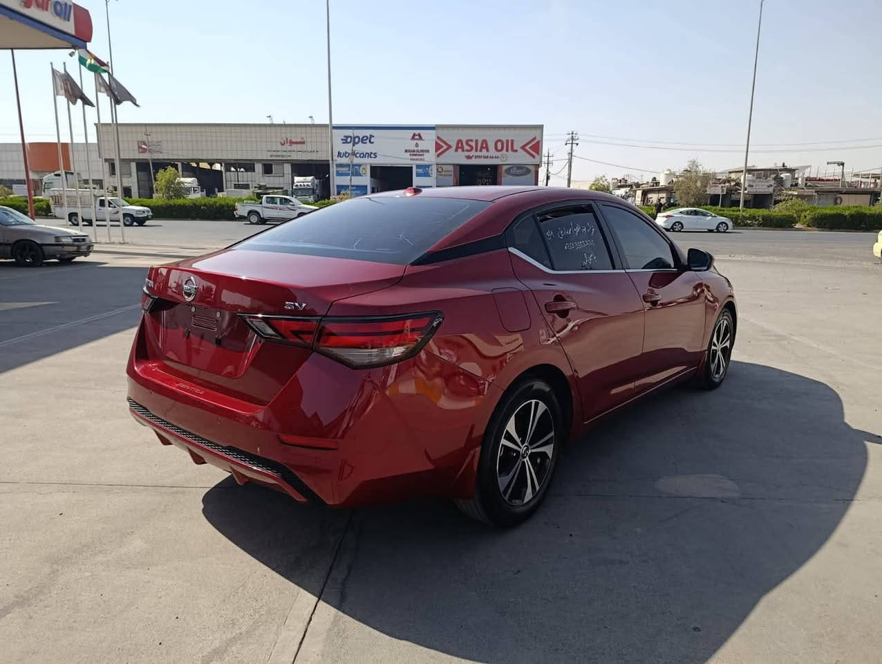 نيسان سنترا 2023
مواصفات SV
صور الحادث منزله بالاعلان
مواصفات السياره 
حساسات خلفيه 
تحكمات ستيرن
نظام انزلاق 
نظام ايكو سبورت نورمال 
كروز تثبيت السرعه 
تحديد مسار الشارع
رادار امامي جانبي 
كشن مخملي
كشن هيتر 
كشن كهرباء السائق 
بصمه ابواب 
بصمه تشغيل 
ويل كب حجم 19 
شاشه اعطال السياره 
شاشه جي بي اس ملاحه 
كاميرا دوار الخلفيه 
وبعديها مواصفات 
محرك والجير بحاله ممتازه 
رقم محافظات كردستان 
سعر السياره،140ومجال
الاستفسار اتصال 
***********
***********
