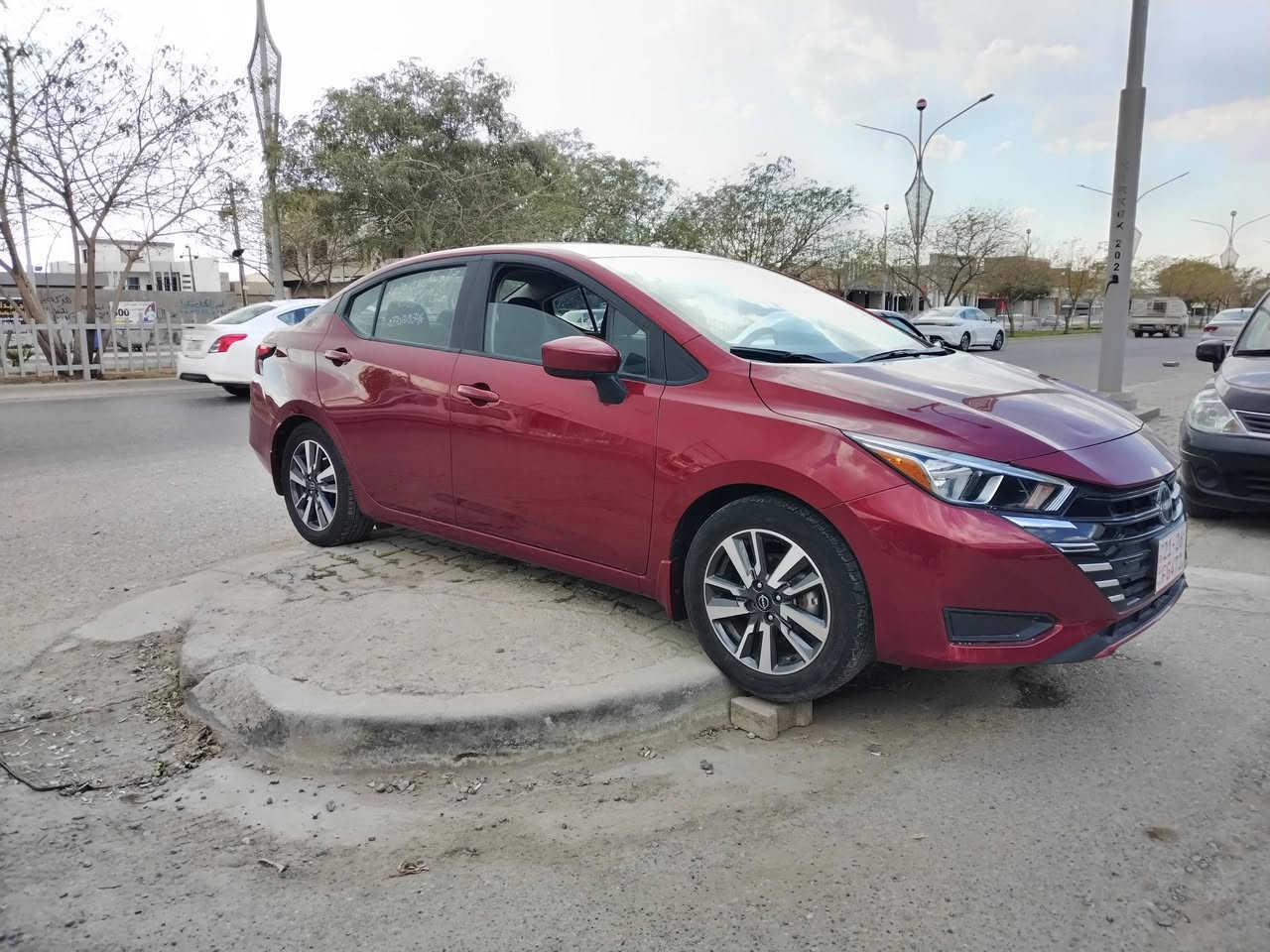 نيسان فيرسا 2024..SV
#العداد38الف_مايل
#السعر117$
#حجم16
كاتي .يترقم شمالي (اربيل_سليمانيه)
مواصفاتSV موضح في الصور 
الضرر جامرلغ خلفي صبغ+ربع قبغ صندوق 
بيها 3قطع صبغ امريكا بدون حاذت 
السياره بدون دواخل .بدون شواصي بدون ايرباك 
صور الحاذت من ضمن المنشور
#مكان_السيارة_كركوك
للاستفسار 
***********
