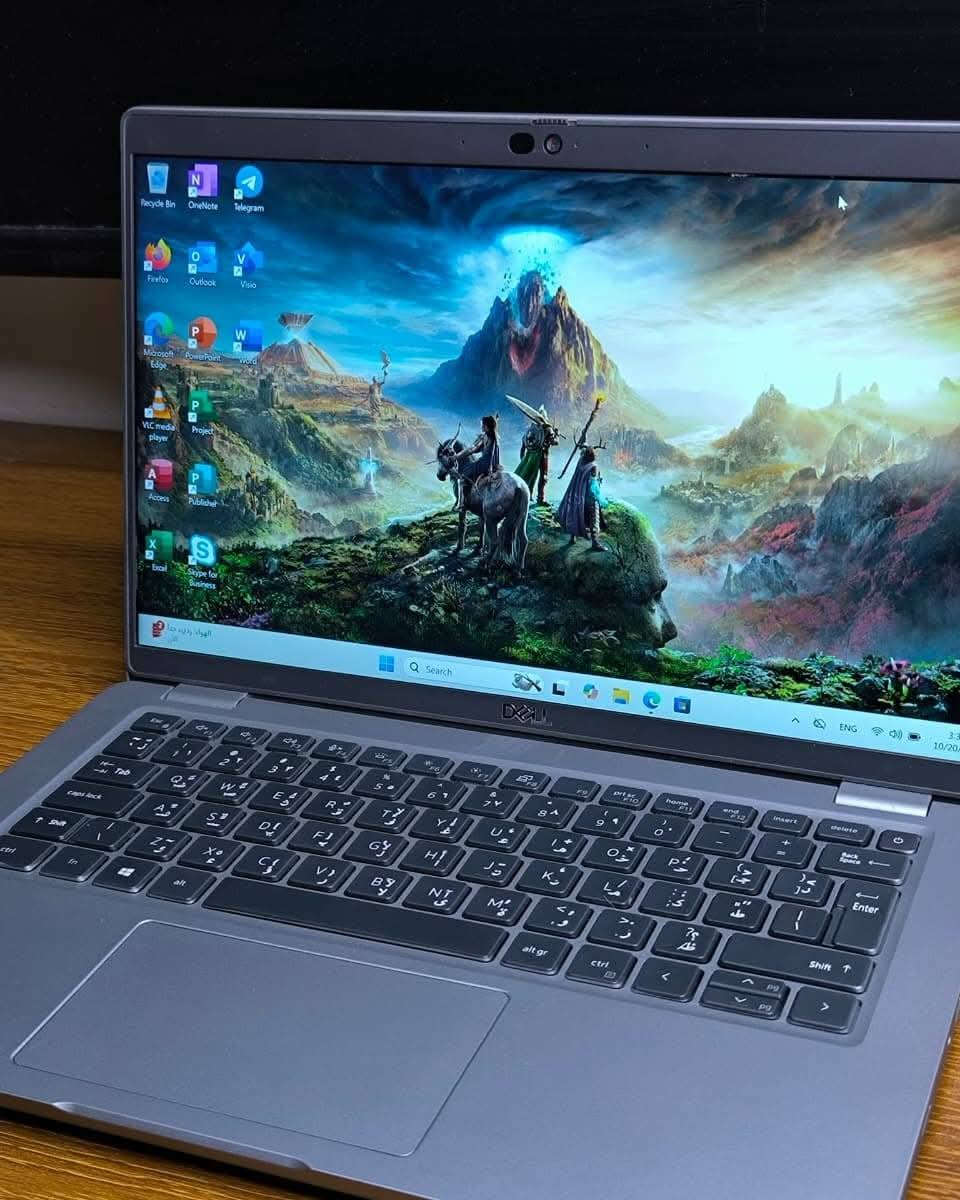 Dell Latitude 5420
 * المعالج: Intel Core i5 (الجيل الحادي عشر - 11th Gen)
 * فئة المعالج: G7
 * الرام: 8GB DDR4
 * الهارد: 256GB SSD M.2
 * كرت الشاشة الداخلي: Intel Graphics 4GB
 * الشاشة: 14 إنش بدقة FHD
 * السعر: 375,000 دينار.


**إذا كنت صاحب هذا الإعلان وتريد حذفه لأي سبب، رجاءا أرسل رسالة إلى الدعم الفني**