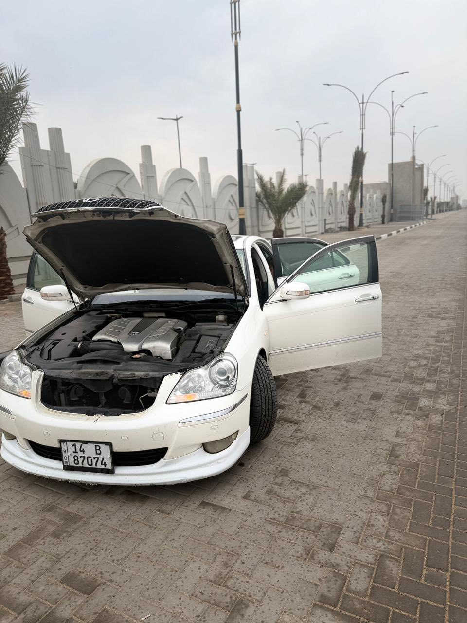 سلام عليكم مكلف بالنشر
وينهم عشاق المميز
مايجستا مديل 2006 سيارة جديدة 
رقم بصرة بأسمي تحويل ثاني يوم
فول مواصفات تدفئة تبريد فتحة دواخل مشمشي بلاد كشنات كهرباء وضعيات خزن تدفئة وتبريد بردات بلاد بالبيبان وبردة خلفية  وكامرة منظومة زنون من اليابان تجي وتشوف بعينك وتفحص وتدلل
العنوان البصرة ابو الخصيب
***********
السعر 200 وبيها مجال
