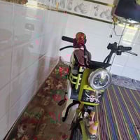 دراجه شحن • مستعملة شوي • مجال قليل
