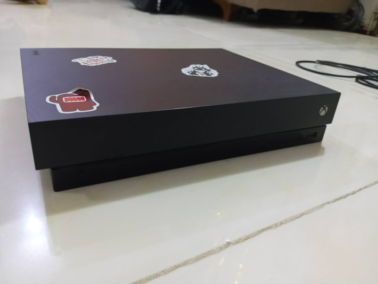 السلام عليكم
جهاز xbox one x 

وي كامل الملحقات ✅

النظافة گدامك ✅

ما داخل تصليح ✅

السعر : 230 

المكان : ذي قار ، الناصرية ، حي الحسين ، قرب مأكولات جمال

ملاحظة : اليدة بدون غلاف بطارية يعني تشتغل فقط بالواير والواير موجود گدامك بالصور أو تشتري غلاف بطارية سعره خمسه أو عشرة
للتواصل تلي : @C4EER
للتواصل واتساب : ***********
