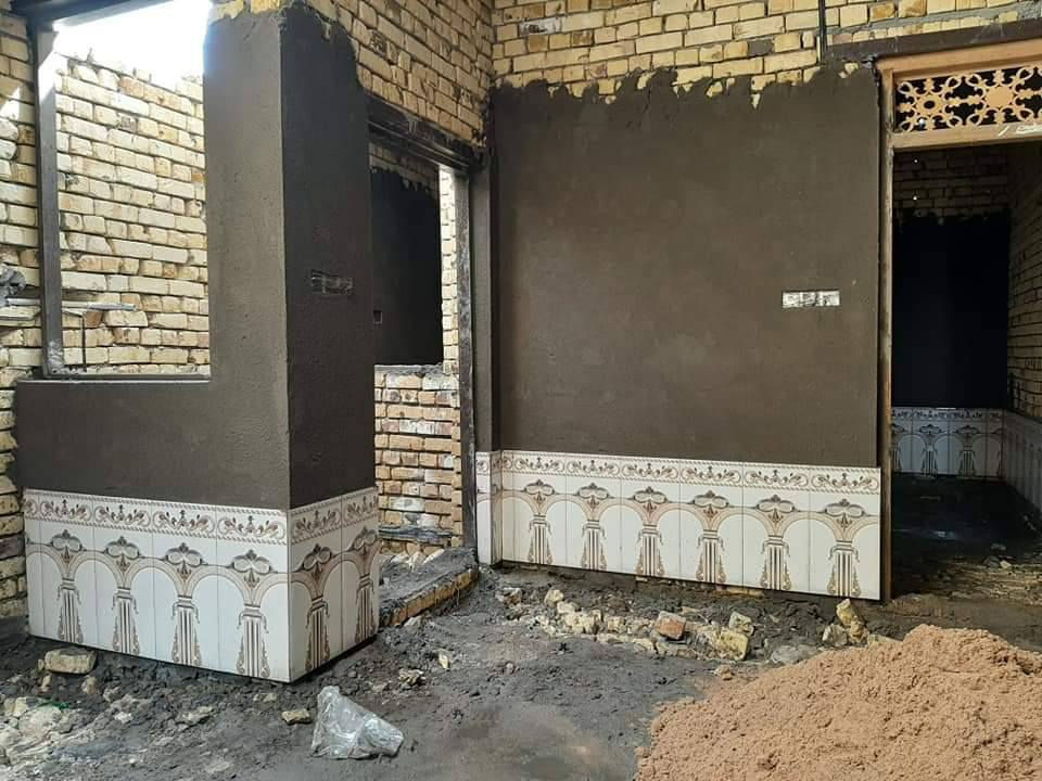 يالله نموذج جديد من عمل لبخ مخمر جص تكنيد شغلي ع المتر لبخ واجهات رقمي بيه وتساب فقط ***********
