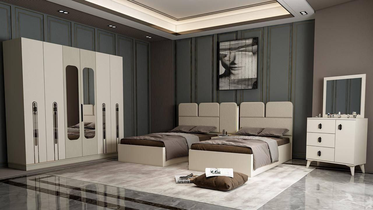 ((عرض خاص)) لفترة محدودة 
غرفة نوم شبابي 👫 
((بسعر 600 الف فقط ))
موديل حديث ومميز متوفره الان 
المتكونه من (5) قطع متكامله . صناعه تركي 
درجه اولى صبغ حراري 
قياس الكنتور 220سم 
6 ابواب 
التوصيل والشد مجانا داخل موصل 
للحجز او الاستفسار يرجى مراسلة الصفحه او الاتصال على الارقام
*********** 
*********** واتساب موصل, نينوى
