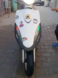 دراجه ماكس١٢٠ نظيفه محركها مامفتوح ٤٩ بلادي نظيفه حيل نقص كلج امامي شغ...