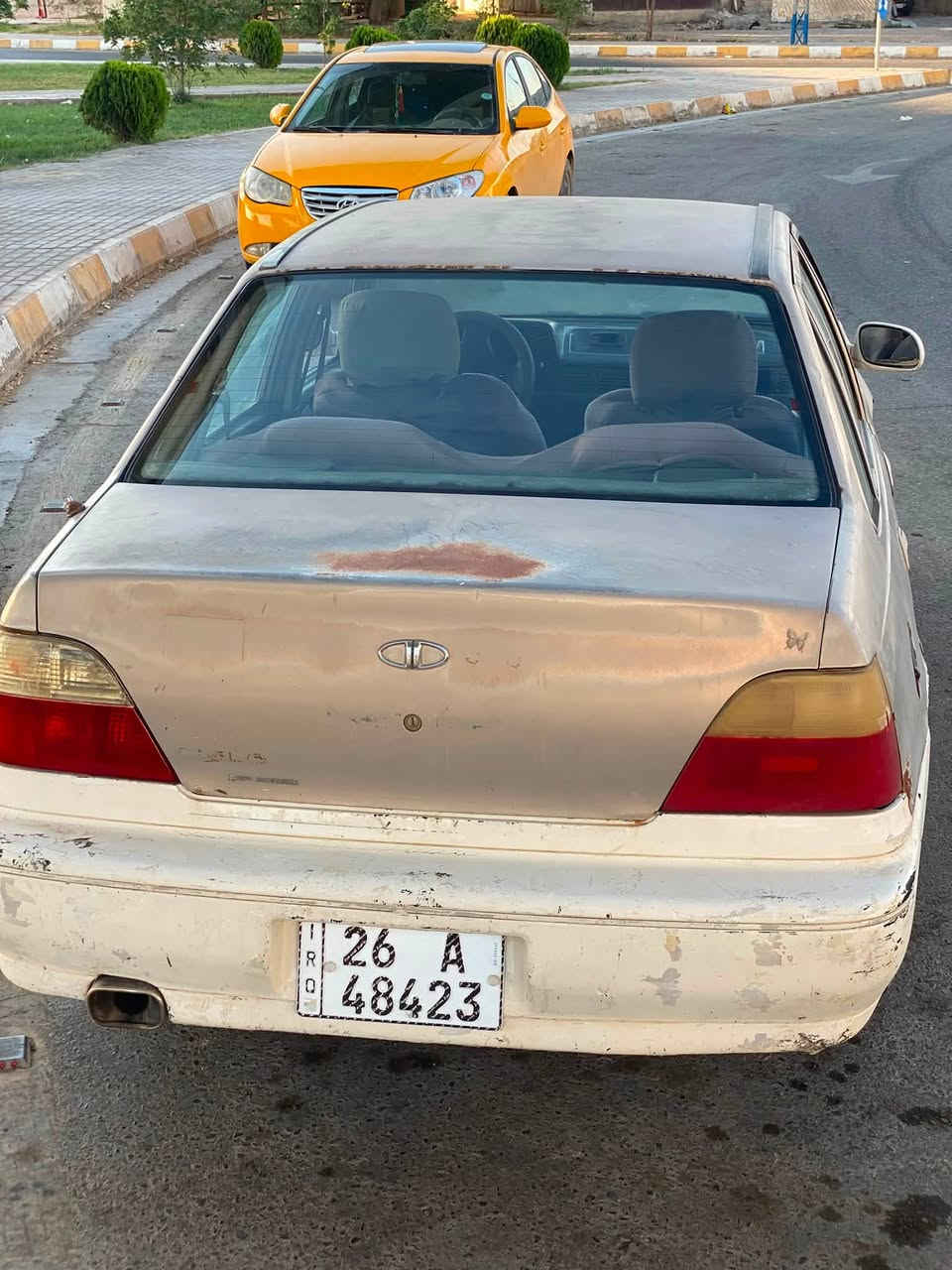 للبيع دايو سلو موديل ٩٤ رقم صلاح الدين بسمي مكاني تكريت سياره جاهزة من كلشي كير محرك شرط سعر ٢٥ بيها مجال للشراي خابرني او تدلل رقم ***********
