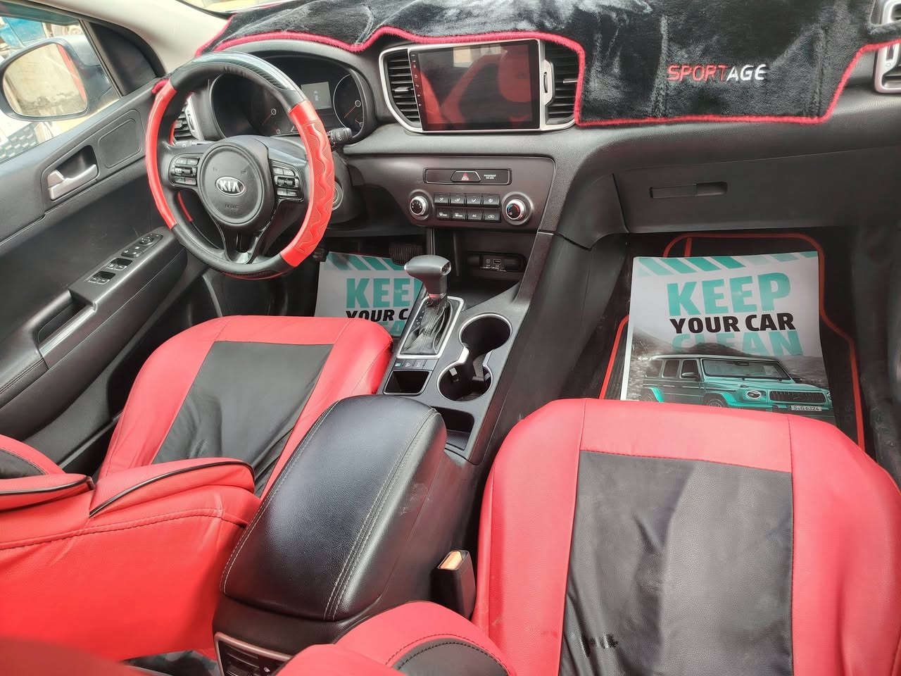 سبورتج موديل 2017 مكينة وكير  وحداديه  وصدر وتبريد كفالة وارد أمريكي حادث بنيد   رقم بغداد تحويل مباشر السعر 118 وبيه مجال بسيط سياره  بيه مكانت صبغ ￼رقم الهاتف
‭0774 637 9095
