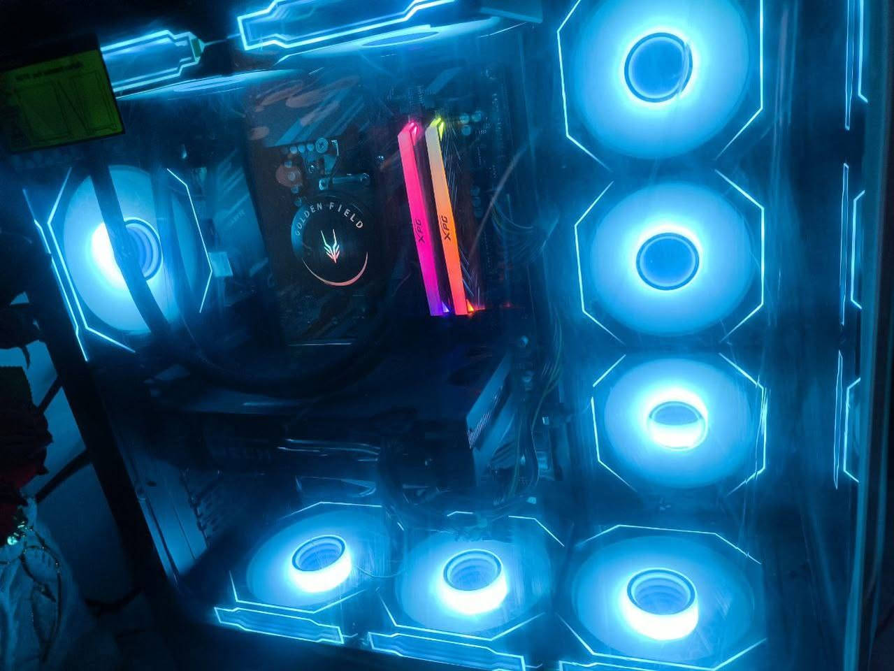 سلام عليكم
شكد تسوه
+ابيع
المذربورد كيكابايت 570X
المعالج R5 5600X
الرامات XPG 16G 3600
المبرد مائي GOLDEN FIELD
الهارد SSD 256G 
الهارد HHD 1T
كارت شاشة RX 6600XT
بور سبلاي 650W 
كيس 7 فانات مع هاب مع ريمونت
***********
متوفر توصيل
