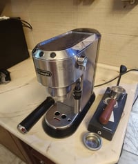 ماكينة ديلونجي • طاحونة امازون • بورتفلتر مكشوف