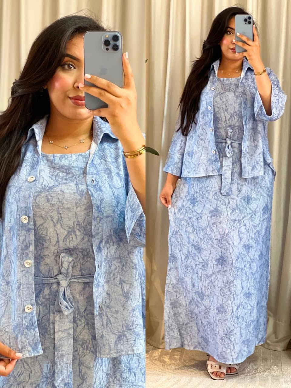 إلى بغيتي الأناقة والراحة فنفس الوقت ، هاد الأونسومبل هو الاختيار المناسب ليك🌸😍🥰
أونسومبل كسوة بالشوميز و الحزام أنيقة وخفيفة بتصميم عصري مميز مناسب للخرجات،الخدمة و المناسبات البسيطة💖🎀
📌المقاسات:M/L/XL/2XL
📌الثوب فرواصي جودة ممتازة ✅


**إذا كنت صاحب هذا الإعلان وتريد حذفه لأي سبب، رجاءا أرسل رسالة إلى الدعم الفني**