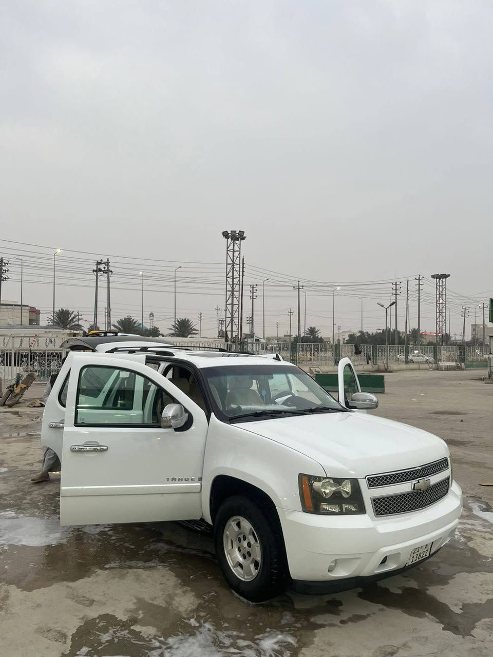 سلام عليكم  تاهو للبيع موديل ٢٠٠٧ واردامريكي كفاله عامه  رقم سليمانيه انكليزي بسمي  مكان البصره زبير
اي ستفسار ***********
