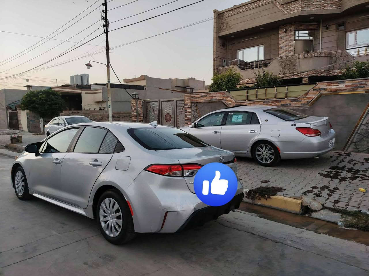 كورلا23 وراد امريكي ضررها ٣قطع جامرلق امامي السكن وباب وبونيد. رقم كركوك سعر ١٢٥. ***********
