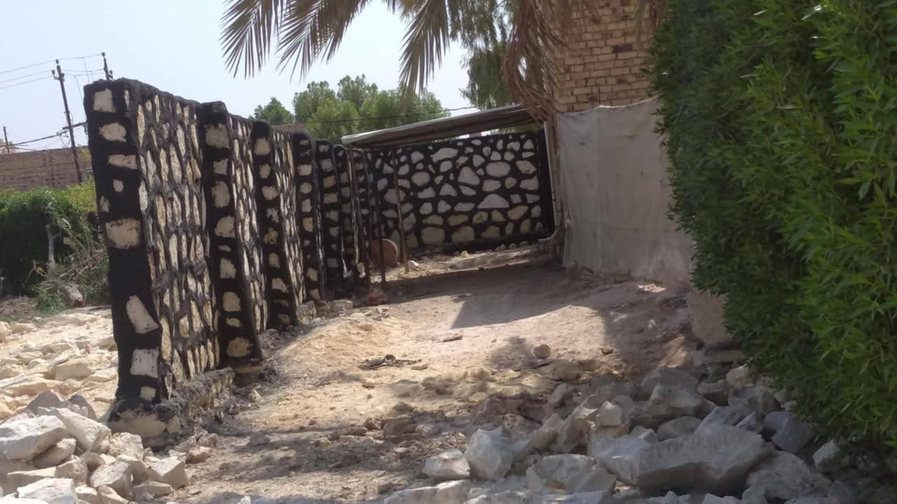 أبو حيدر البناء الحجركرسته وعمل شغل درجة اوله ***********
