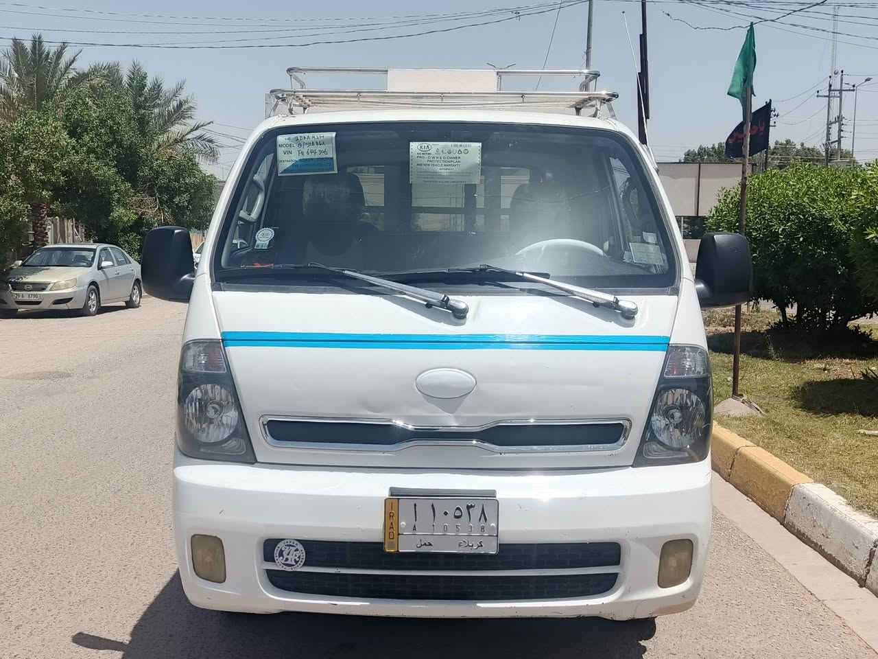 سلام عليكم كيه حمل موديل 2014جديده وجاهزه ومكفوله مكينه حجم 2700مسكر شاشه تحكم ستيرن جهتين تبريد ثلاجه سستم سماعات صوت منضومه كشافات كير مكينه حداديه تخم تاير تبريد تدفه كفاله من ضربه او تبديل او صبغ العنوان كربلاء السعر 108وبيه مجال سياره جديده وشرط سونار بل عافيه عل ياخذه تحويل مباشر بسمي سنويه ما صاقطه رقم الهاتف ***********تصال سياره مكفوله حته من الخياس كفاله

