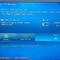 i5 4460 • مذربورد Asus H81M-V3 • رام Kingston 4+8 1600