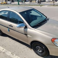 سيارة اكسنت (المقدس) موديل 2008 وارد خليجي  الضرر قطعتين  رقم كركوك تح...