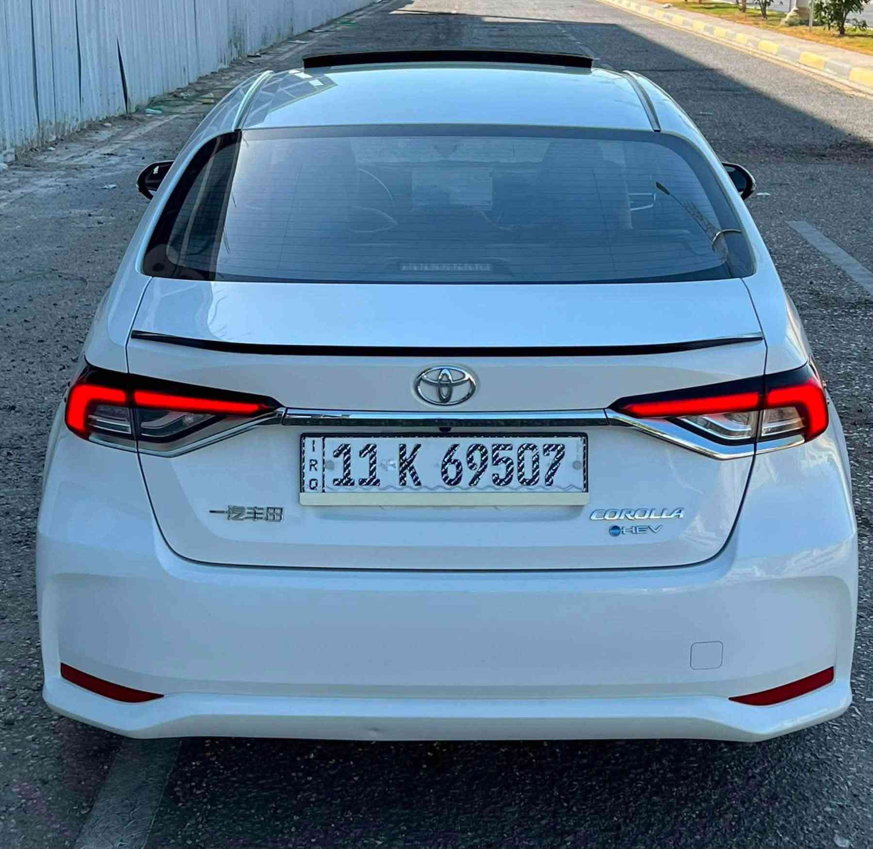 كورلا هايبرد موديل  2025 شكل الخليجي
كفاله عامه من كل شي بحالة الشركة

رقم بغداد  تحويل مباشر 

 حجم المحرك : 4 سلندر 1800 بانزين + هايبرد 

عداد المسافه : 21 الف km

السعر / 21،500،000 دينار

فتحة سقف - بصمه تشغيل وابواب  - رادار مانع تصادم

تحديد مسار وقيادة ذاتية - لايت زينون - كشاف زنون - تبريد قطعتين - شاشة كار بلي - ويل كب حجم 16 -كشنات جلد بلادي 

📍بغداد / الكراده / شارع الصناعه

للاستفسار / *********** ايهم الزبيدي
