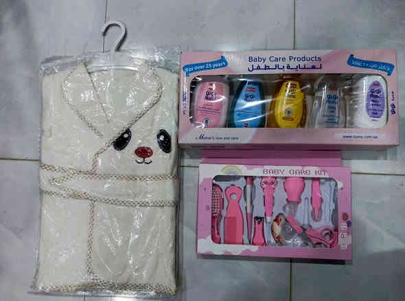 عرض خاص🔥🔥🔥
 سيت شامبو كودومو او نونو مع برنص حمام طفل مع سيت عنايه مكون من 12 قطعه بسعر 25الف فقط 
 بيت الطفل
كل ما يحتاجة طفلك 
العنوان (محاويل-حي المشتل-خلف البستان-مجاور عقارات علي حاتم)
للطلب مراسلتنا على الواتساب ‏‪‏‪***********‬‏
يتوفر توصيل مجاني لقضاء المحاويل من الساعه 12 ظهراً الى 3 ظهراً ❤
وايضاً يتوفر توصيل لجميع محافظات العراق 🤍🔥
