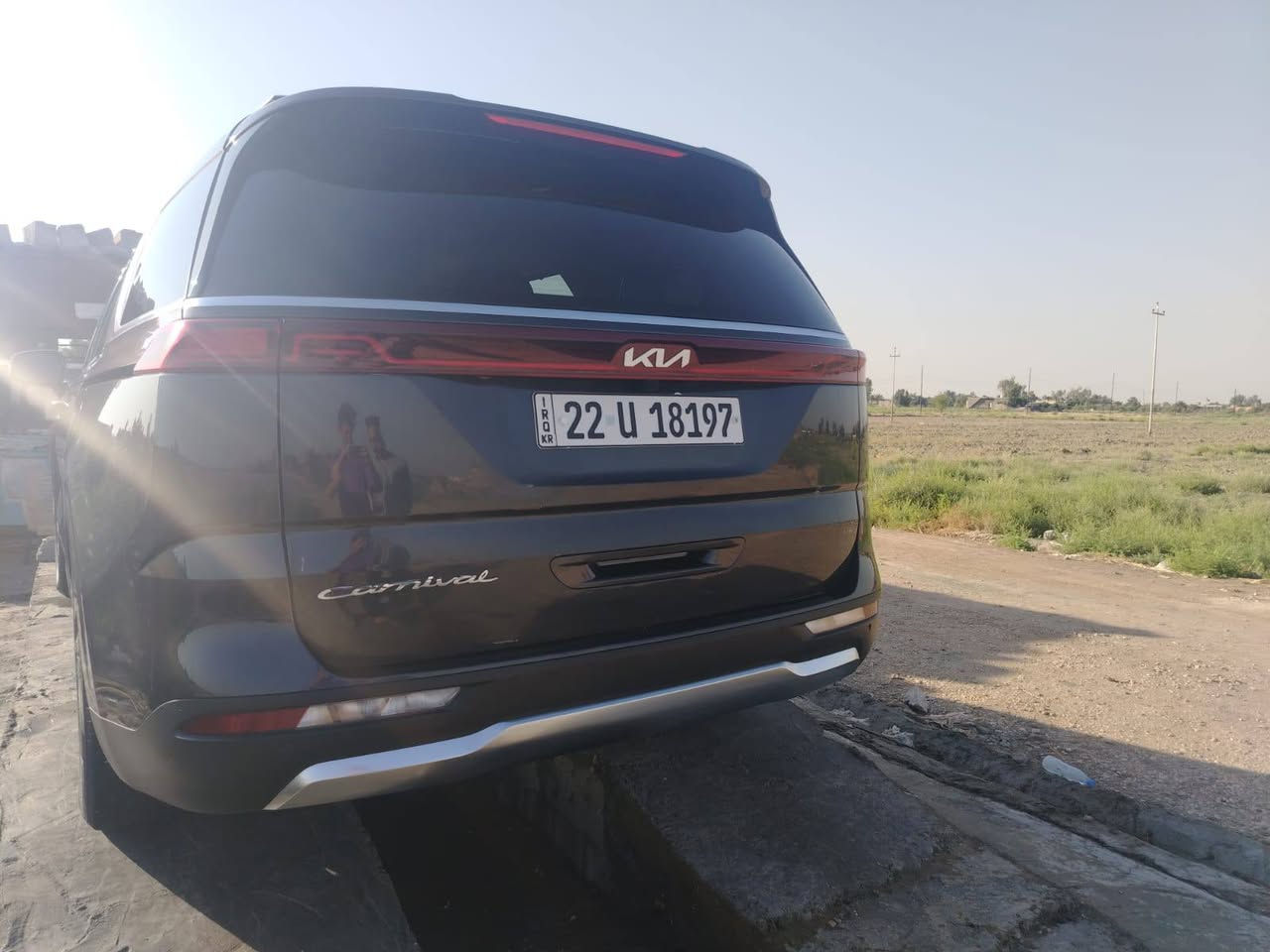 السلام عليكم
كيا كرنفال 2022 SX بريستج 
فول مواصفات وارد امريكي بنيد مبدل +ربع الجاملغ صبغ او بيه قطعتين كلير 
كير مكينه بلادي رقم اربيل الجديد بأسمي تحويل مباشر
 
المواصفات:بصمة-بصمة ابواب-تشغيل عن بعد
دبل فتحة-جنطة كهرباء-كشنات كهرباء-داخل ابيض
كاميرات محيطية-حساسات محيطية-كشنات جلد
كشنات تدفئة وتبريد-لايت زنون 4 عدسات 
امامي LED-ويل كب بلاك-مري قلاب-كامرة عند الاشارة
كامرة داخلية-كشنات قلابة-اوتو هولد-شاحن واير ليس
مود درايف-رادار امامي-رادار جانبي-رادار خلفي
قيادة الية-تحديد مسار-تبريد مركزي 3 قطع
محرك 3500 6 سلندر-شاشات خلفية-خزن ميموري
8 راكب-كشاف زنون-ماشية 68 الف ميل
بلوتوث-كار بلي-AUX-ABS
مكان السيارة بابل 
للتواصل والاستفسار
***********
