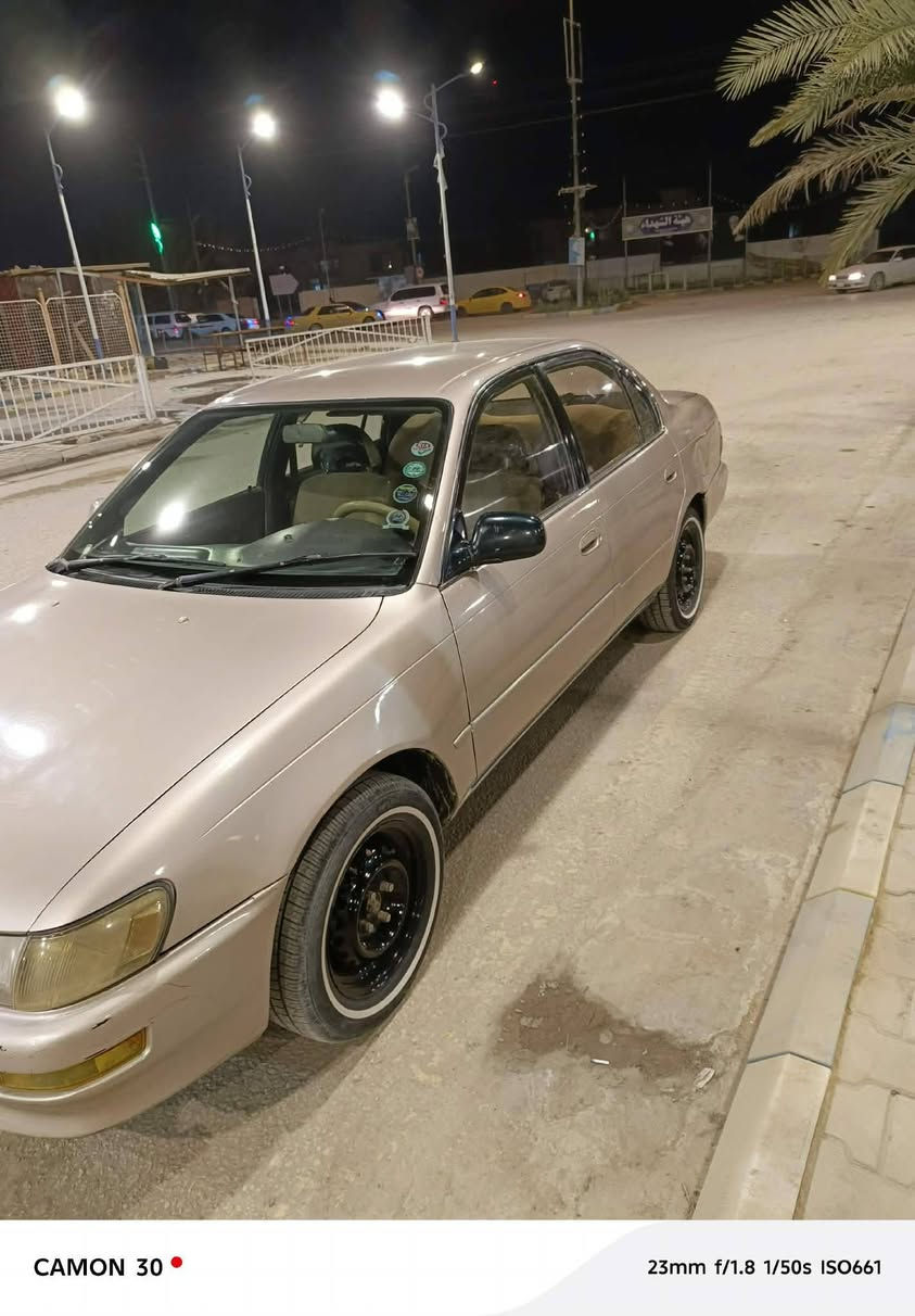 كورلا للبيع موديل 95 رقم بغداد السنوية نافذة  مكفوله كفالة عامه مصبوغه عام جماليه كير ومكينه كفاله حداديه جديده  باتري جديد تبريد شغال السعر 52 قفل 
العنوان نجف العباسية
***********
