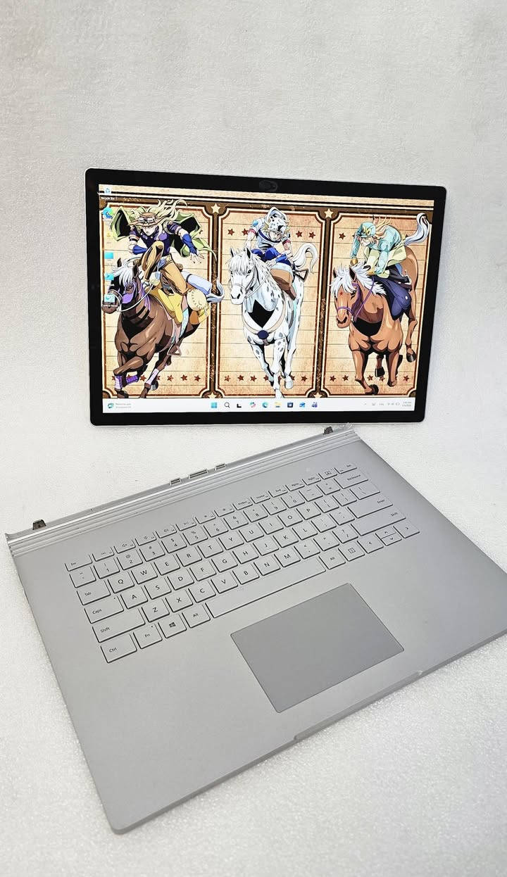 لـ محبين سيرفس Surface Book 3💎🔥
ارخص وانسب الاسعار 😎💰
مواصفات ممتازه.: 
core i 7 جيل عاشر
🔥(Ram) 32 سلاسه تامة في تعدد المهام
💎(SSD) 1T سريع جدا
كارت شاشه خارجي 6GBمنفصل 🔴💻
Gtx 1660Ti 
وركزلي 🔥👌🏻: مشحون 46 شحنه فقطططط 😎🔥🔥
يعني بطاريته فول 🔥💎. 
×ضمان 10ايام 
ضماننا فول اخذ وانت مرتاح 🙂‍↕️👍🏻
×توصيل  لجميع المحافظات ومجاااااني 
تواصل خاص او على الرقم ***********
