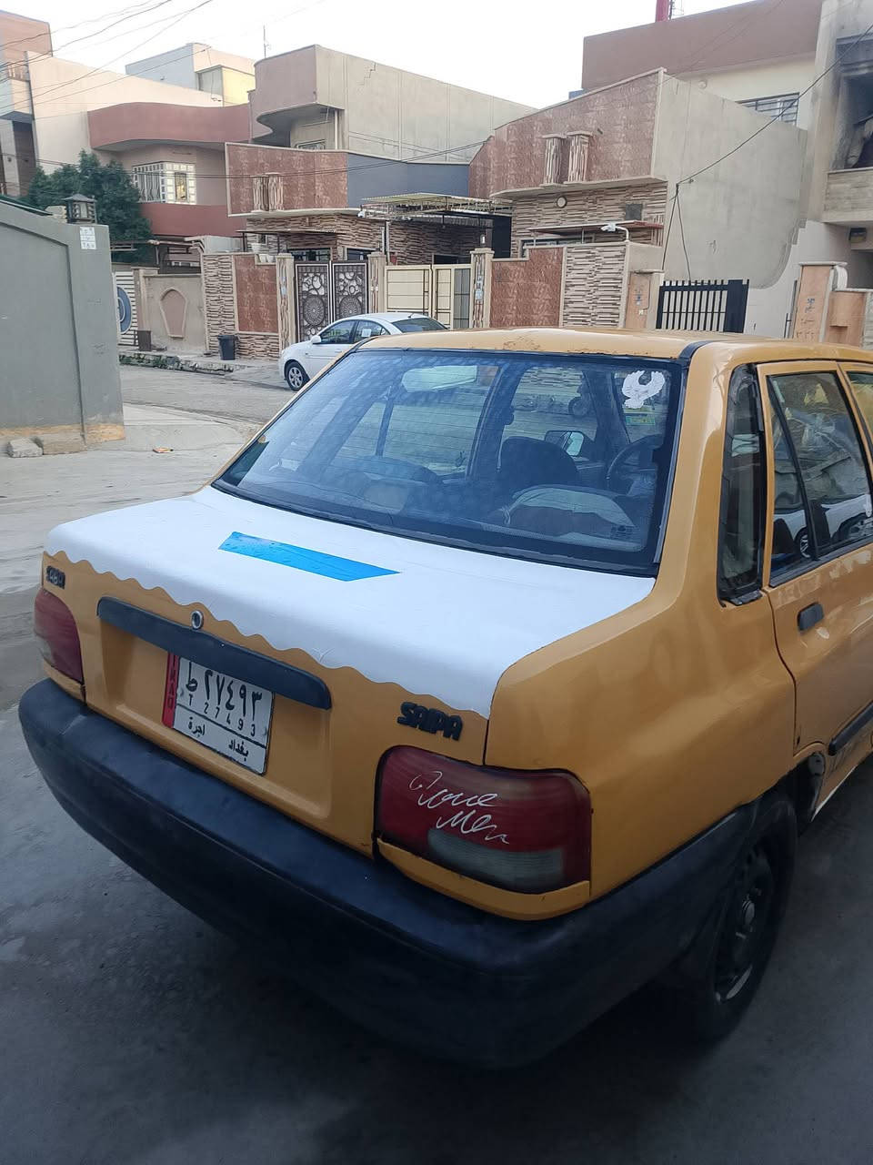 سياره سايبا البيع داخل خارج نظيف كير جديد شرط محرك مابي شي كابون بيها المكان موصل حي اخاء باقي التفاصيل
سياره سايبا البيع داخل خارج نظيف كير جديد شرط محرك مابي شي كابون بيها المكان موصل حي اخاء باقي التفاصيل
على رقم ( ‏‪0776 472 0190‬‏)   + (‪0751 045 4215‬‏)
