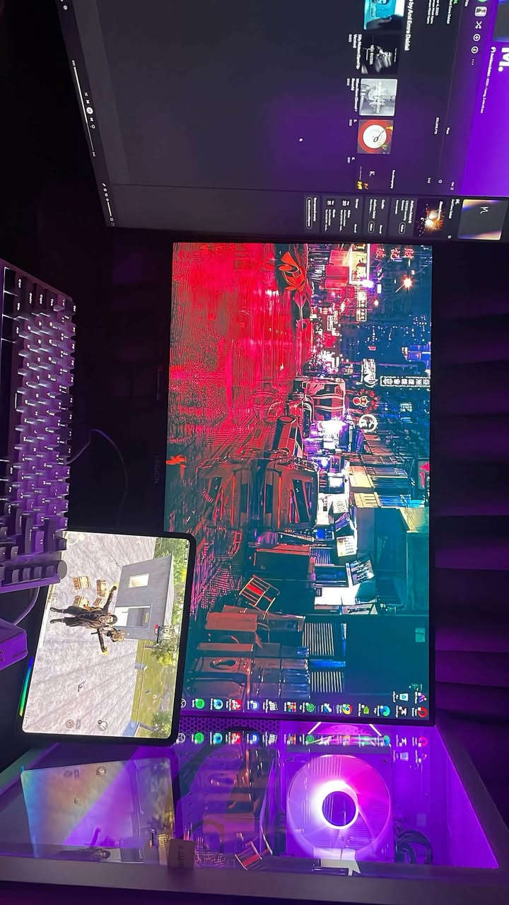 السلام عليكم pc GAMING
للبيع مواصفات: CPU:AMD RYZEN 5 5600x : Ram2x8 16GB DDR4 : GPU: Asus RTX 5060 : MB :B450M :Cooler :JL Tower Cooler : Storage: 512GB  SSD: PSU: 600w 80+ Bronze : case:4X Fan ARGB 6 Months Warranty
السعر 1700 الرقم للتواصل : ***********
عقد ضمان موجود مو منتهي 
للمعلومه الغراض كامله من كيبورد الى ماوس و سماعه وشاشتين معاها
