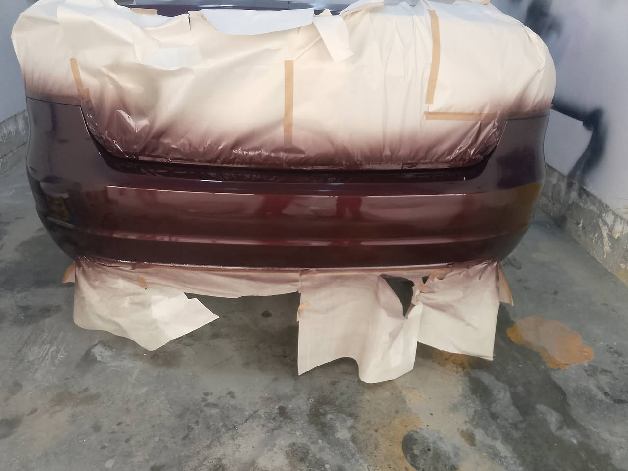 قبل وبعد صبغ دعاميات باسات ميتاليك العنوان قرب المحافضه الجديده ***********
