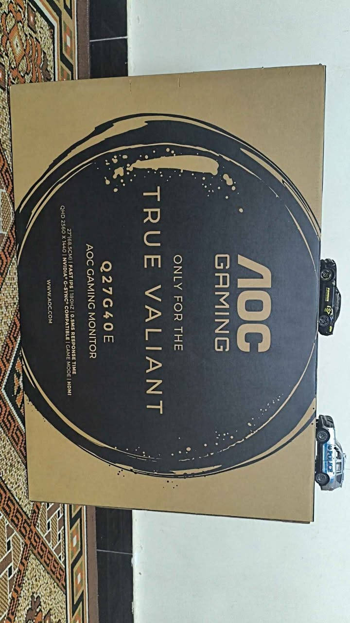 شاشة قياس 27 من شركة AOC العالمية 
دقة 2k 
معدل تحديث 180 
سرعة 0.5 
شاشة مستعمل 20 يوم فقط 
سعر 275
مكاني بغداد معسكر البلديات بغداد, العراق


**إذا كنت صاحب هذا الإعلان وتريد حذفه لأي سبب، رجاءا أرسل رسالة إلى الدعم الفني**