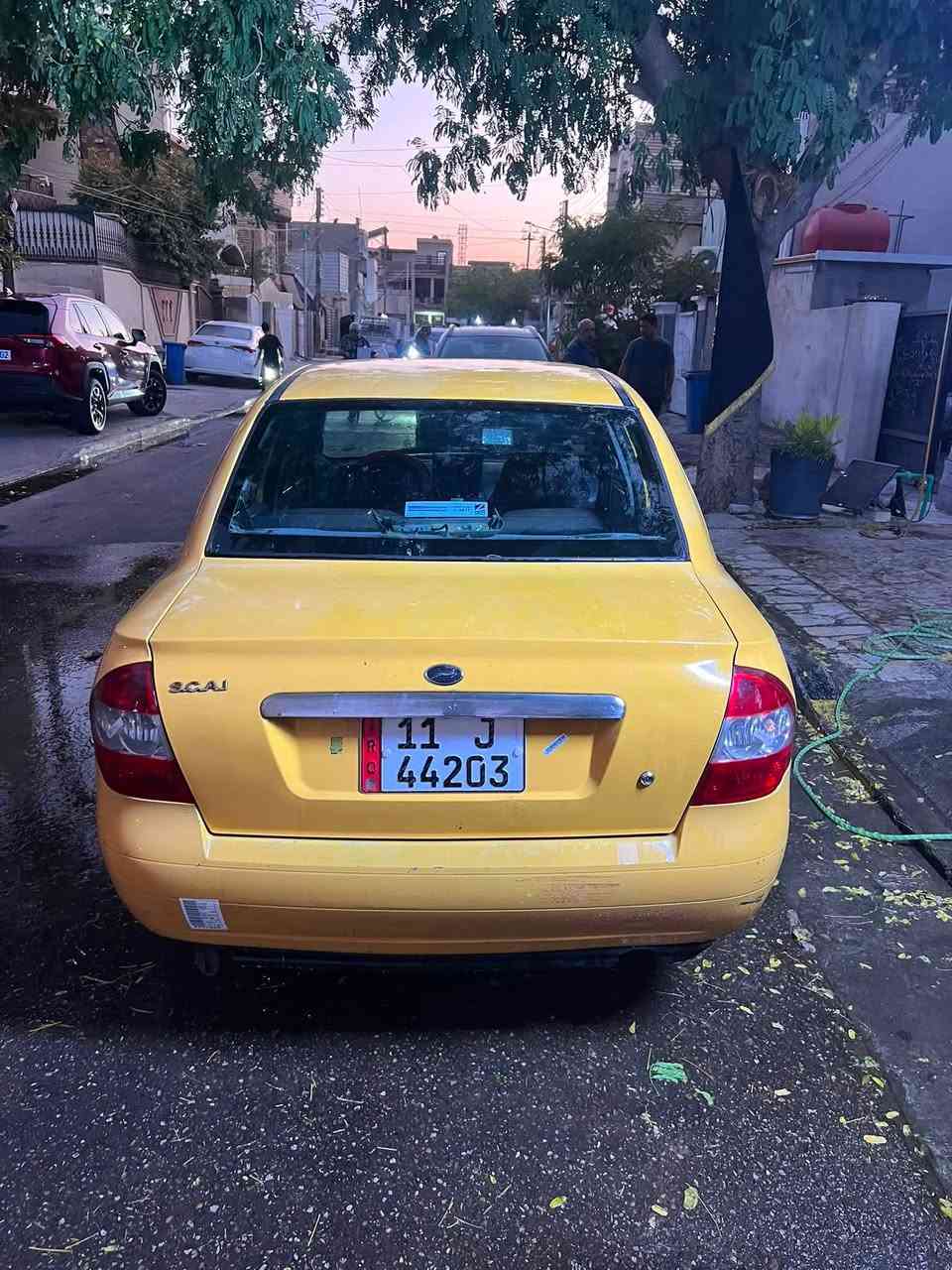 السلام عليكم طيبه للبيع موديل 15 نظيفه السياره بيه جاملغ امامي مبدل بدون دواخل السيارة حلوه مصفره هية وغرامات العنوان بغداد السعر 30 او بيه مجال *********** وت ساب متواجد
