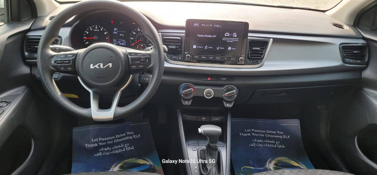 السلام عليكم اخواني الاعزاء
كيا ريو ٢٠٢٣ معوقين كربلاء وكالة عامة مطلقة
وارد امريكي حادث جدا بسيط موضح بالصور 
مكينة ١٦٠٠ دبل نوزل 
رقم كربلاء انكليزي 
ماشية ٣٠ الف 
موصفات عادية
شاشة 
كامره خلفية
تحكم استيرن
مثبت سرعة 
انظمة قيادة عادي وسبورت 
السعر المطلوب 124$ ورقة وبيه مجال 
مكاني كربلاء - فندق البارون 
***********
