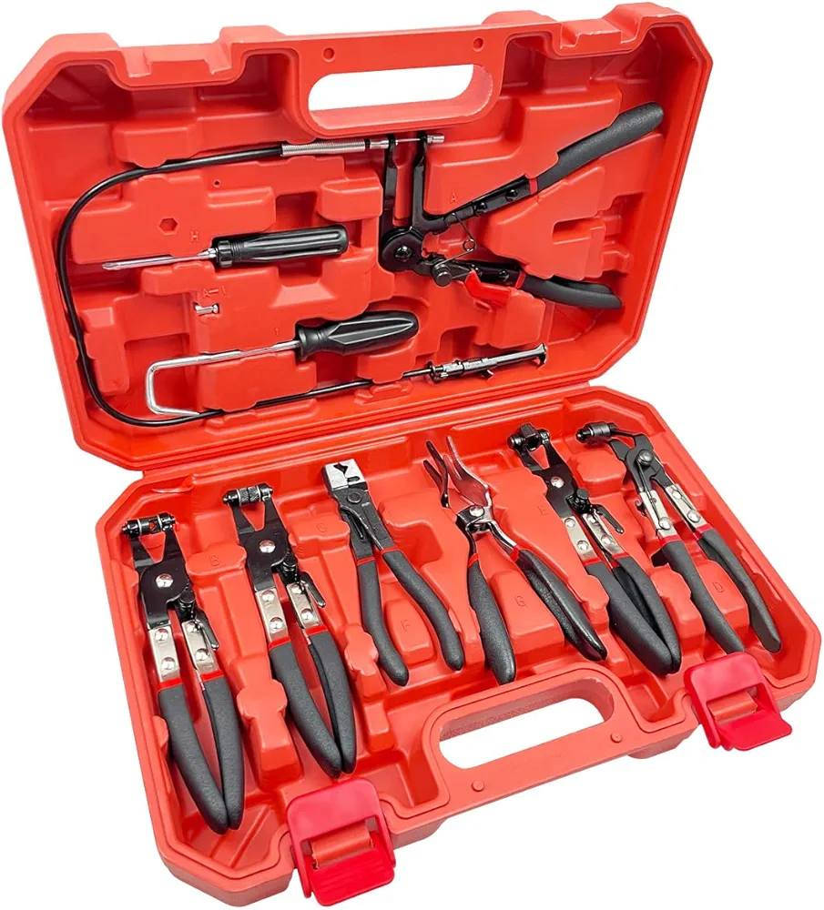 طقم زرديات مشابك الخراطيم (Hose Clamp Pliers Set) المكون من 9 قطع، وهو مخصص لأعمال صيانة السيارات وإصلاح أنظمة التبريد والوقود والفرامل

25 الف والتوصيل مجاني


**إذا كنت صاحب هذا الإعلان وتريد حذفه لأي سبب، رجاءا أرسل رسالة إلى الدعم الفني**