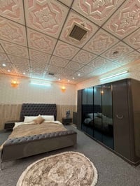 ٨ ورقات • ورق جدران • غرفة نوم