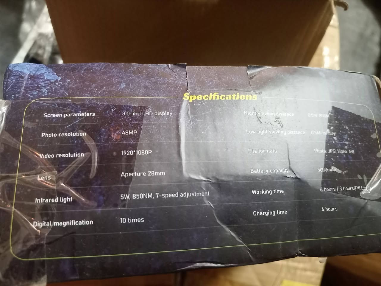 ناظور 4k 
موصفاته داخل الصور
خلي سعر وبلعافيه


**إذا كنت صاحب هذا الإعلان وتريد حذفه لأي سبب، رجاءا أرسل رسالة إلى الدعم الفني**