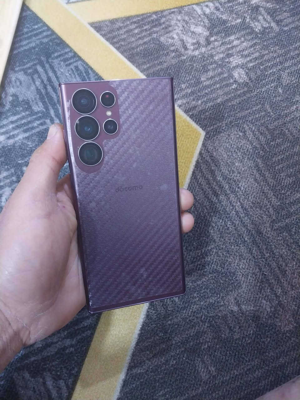 سلام عليكم
جهاز كلكسي s22 الترا نسخه يابانيه ذاكره ٢٥٦ عشوائيه ١٢ معالج سناب دراغون جهاز استعمال اقل الشهر شخط مابي للبيع او مراوس مكاني بغداد 
***********
